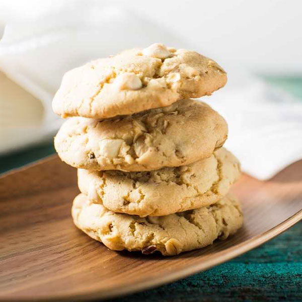 Beyaz Çikolatalı Kurabiye